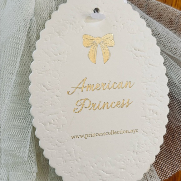 AMERICAN PRINCESS DRESS 6 MONTHS PINK & WHITE - Picture 10 of 16